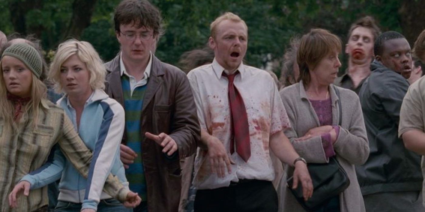 Shaun of the Dead Zombies