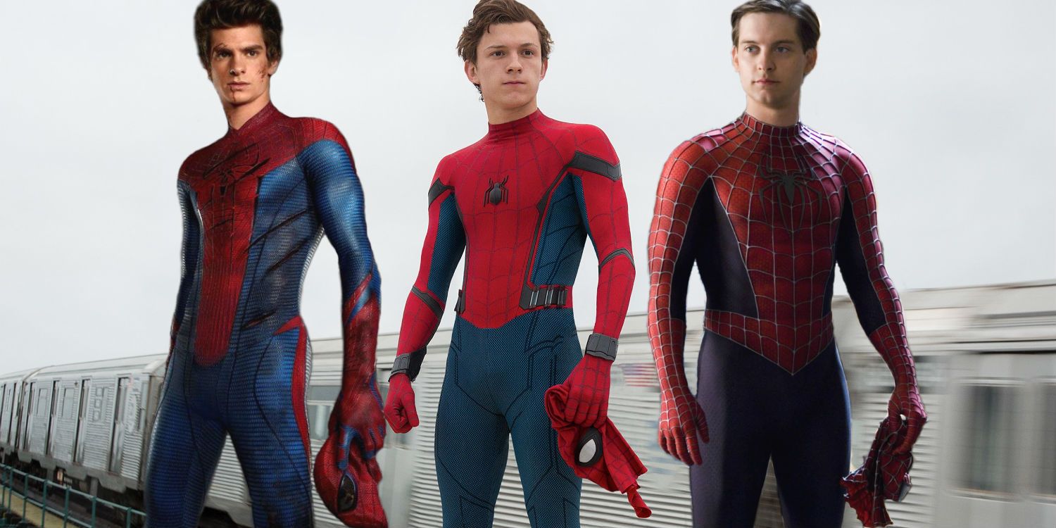 Spider-Man - Andrew Garfield Tom Holland and Tobey Maguire