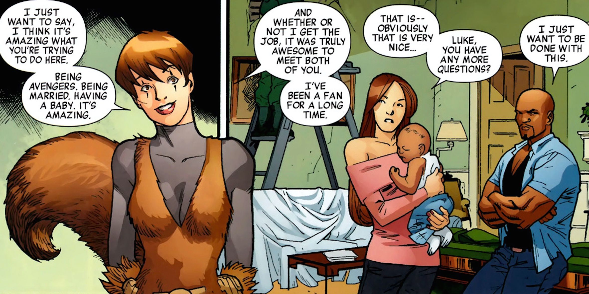 Squirrel Girl Applies to be a Super Nanny