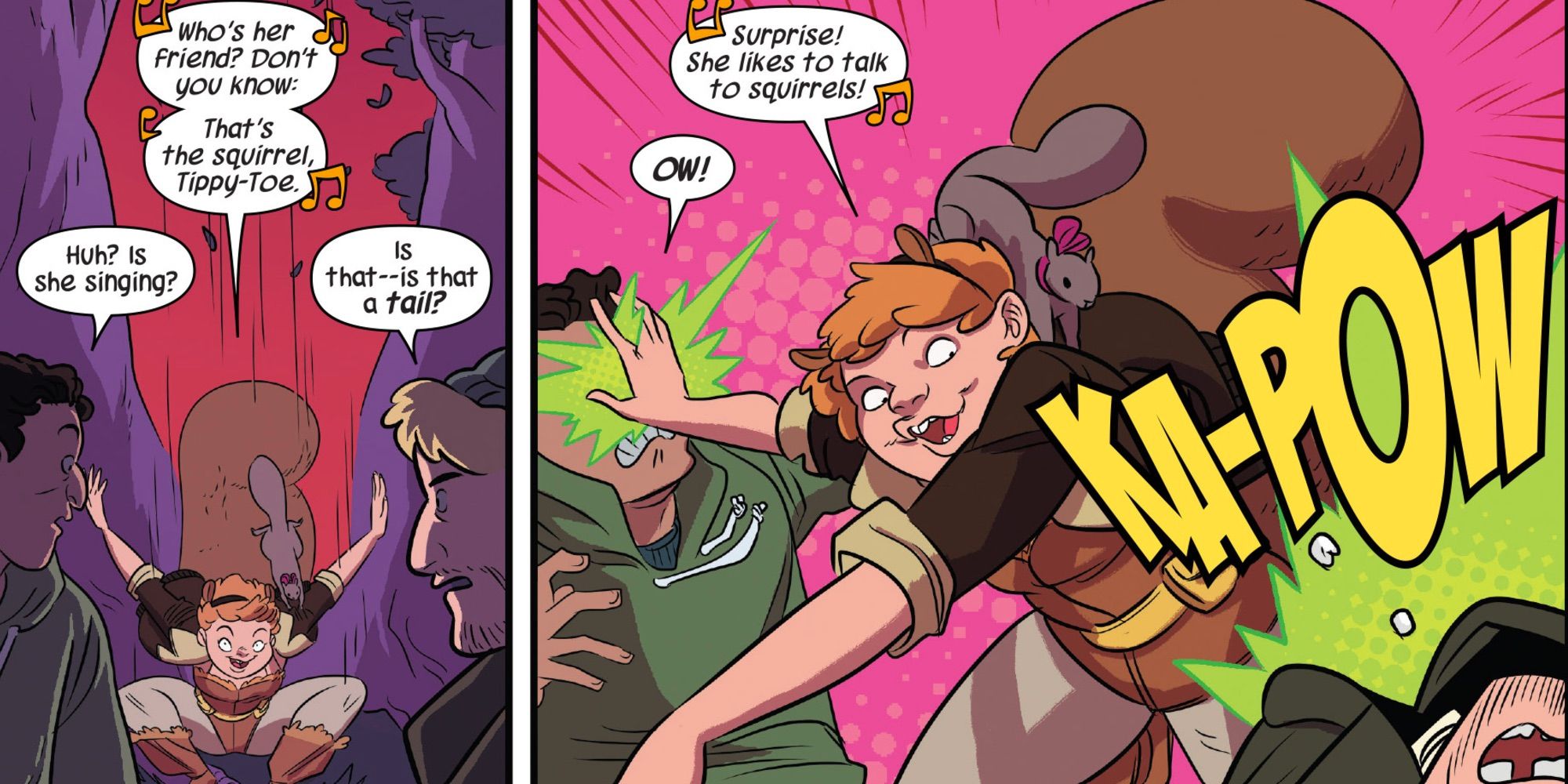 Squirrel Girl Sings About Her Abilities in Unbeatable Squirrel Girl 1