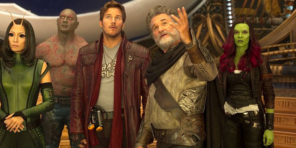 Star Lord meets Ego in Guardians of the Galaxy Vol 2