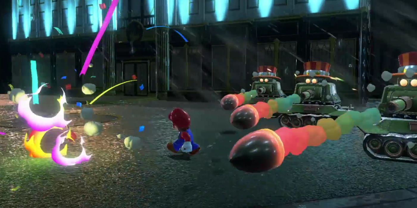 Tank Enemies in Super Mario Odyssey