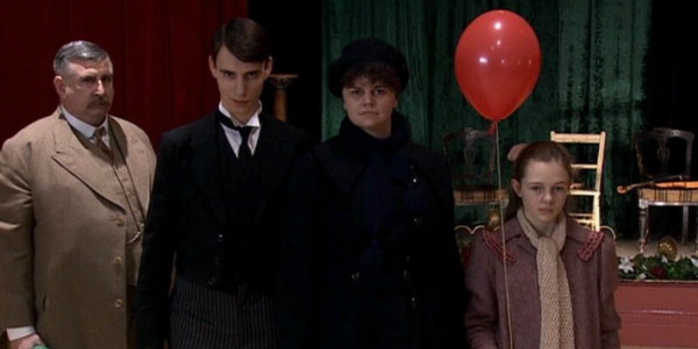 The Family of Blood standing together in Doctor Who
