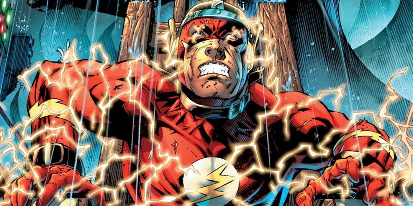 The Flash Gets Hit By Lightning