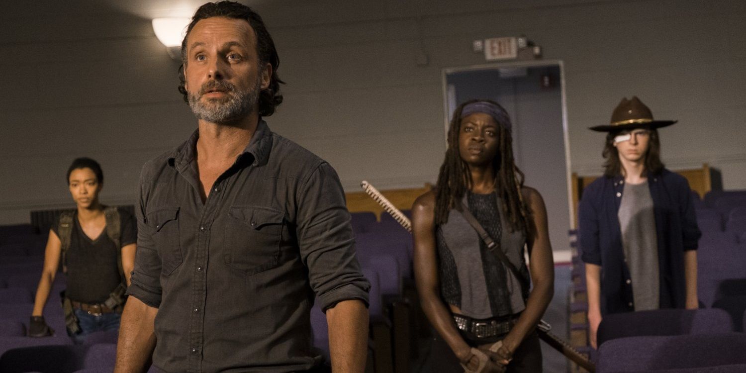 The Walking Dead - Rick tries talking to Ezekiel