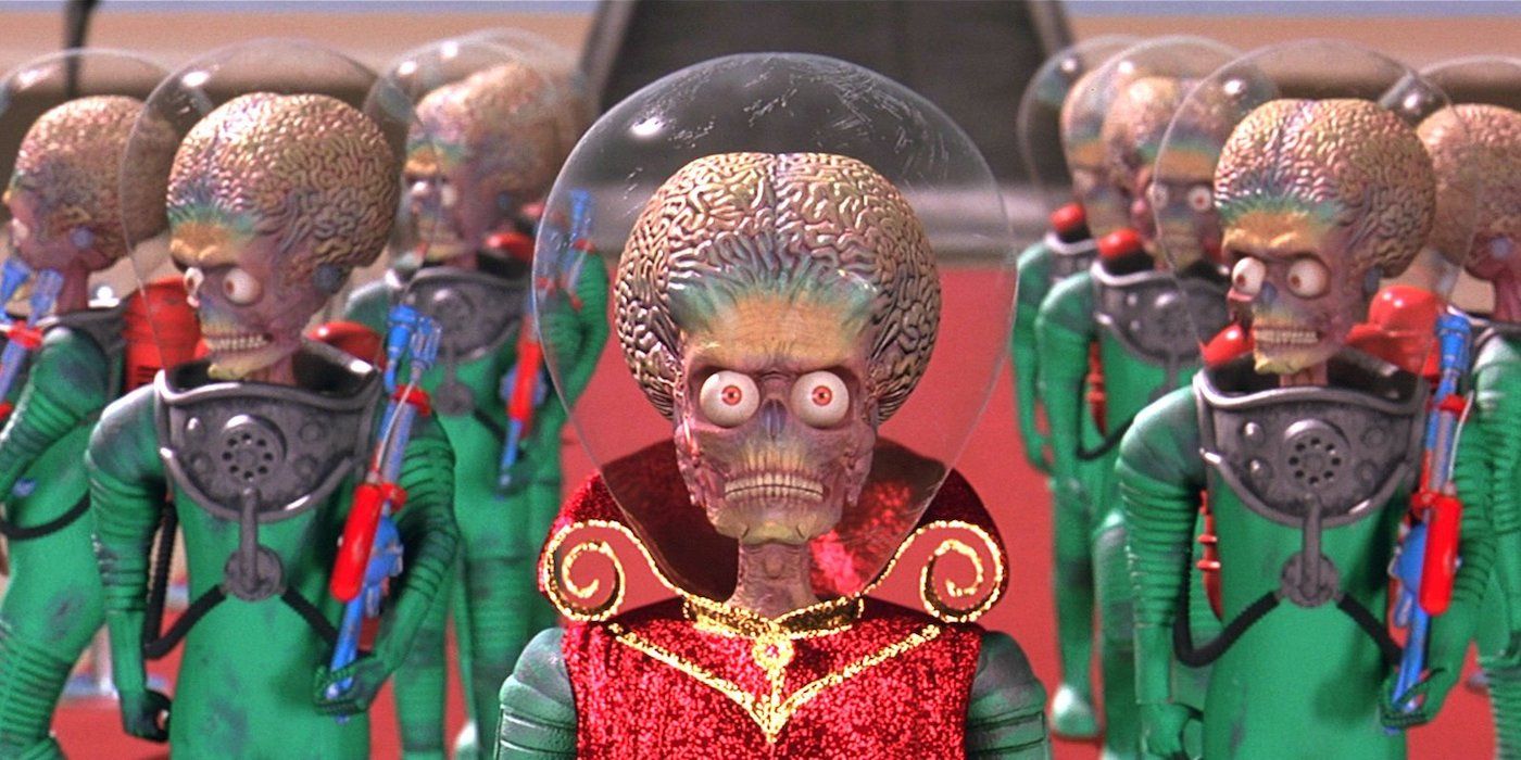 The aliens from Mars Attacks