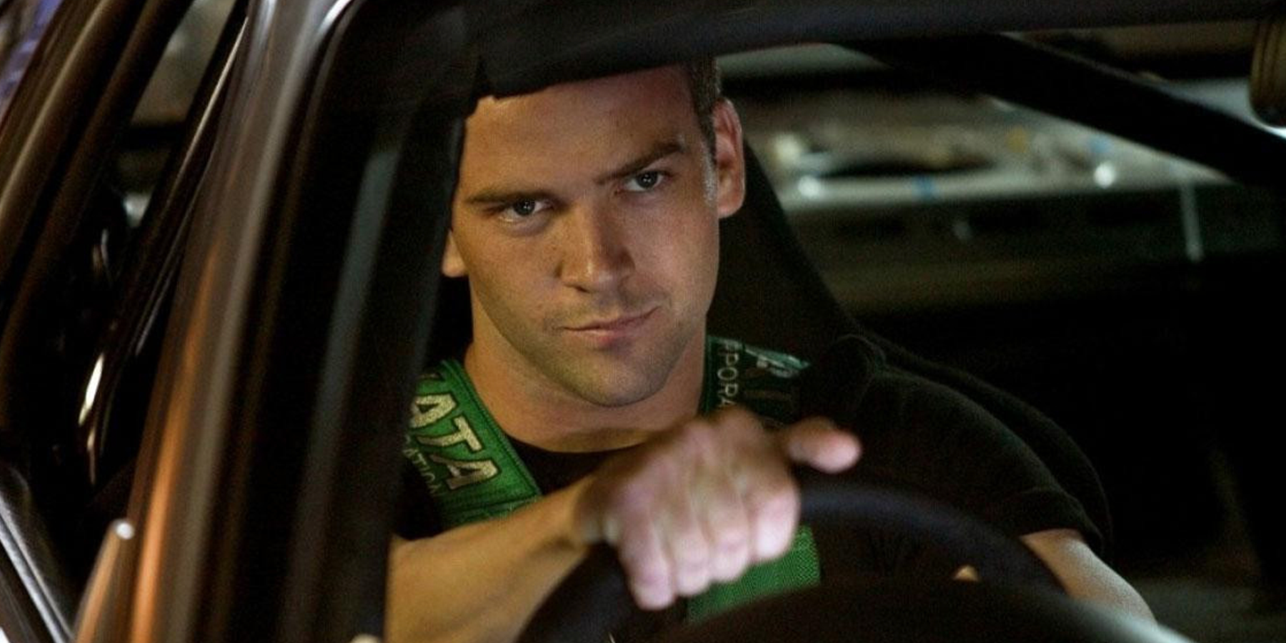 Sean sits behind the wheel in The Fast and the Furious: Tokyo Drift