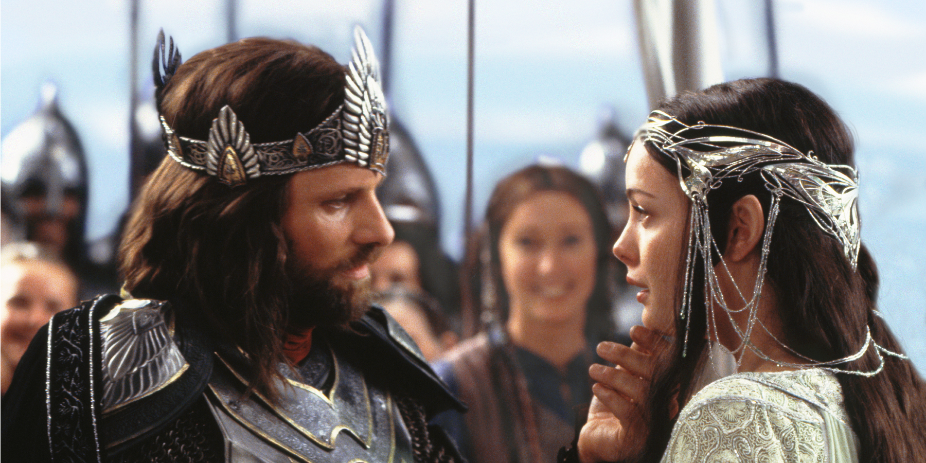 Viggo Mortensen and Liv Tyler in Return of the King