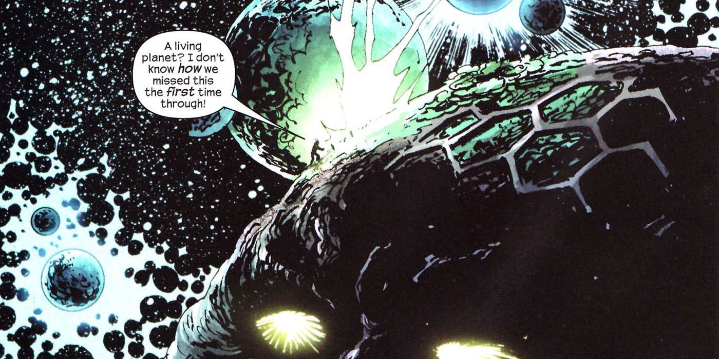 Ego the Living Planet in Marvel Zombies