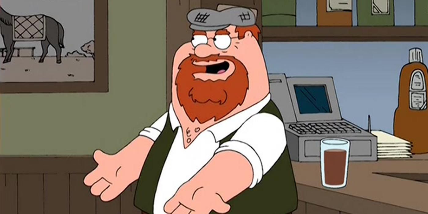 Micket mcFinnegan Peter's dad in Family Guy