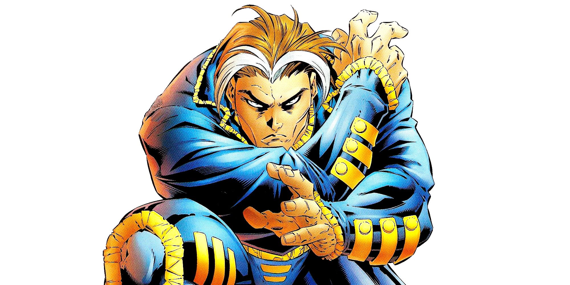 X-Man usa sus poderes en Marvel Comics.