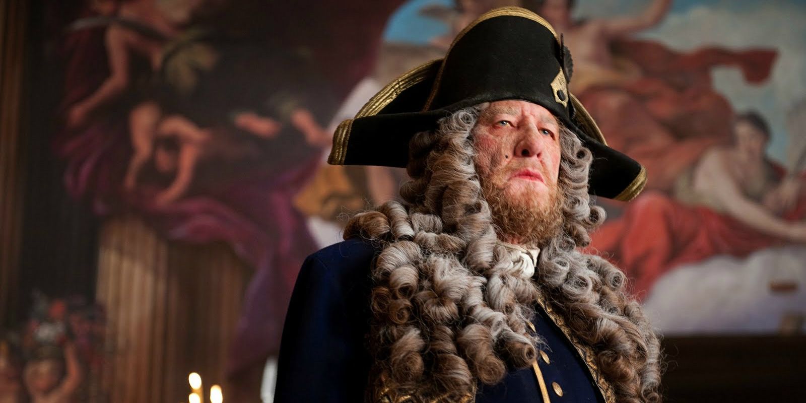 Barbossa in Pirates of the Caribbean On Stranger Tides