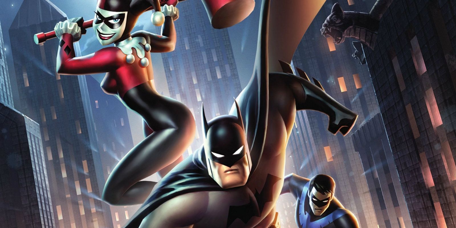 Batman and Harley Quinn DVD Blu-ray cover art
