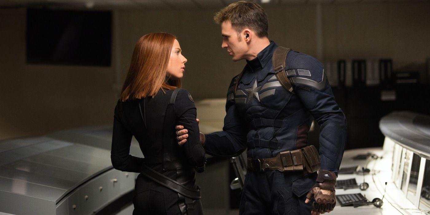 Captain America The Winter Soldier Scarlett Johansson Chris Evans
