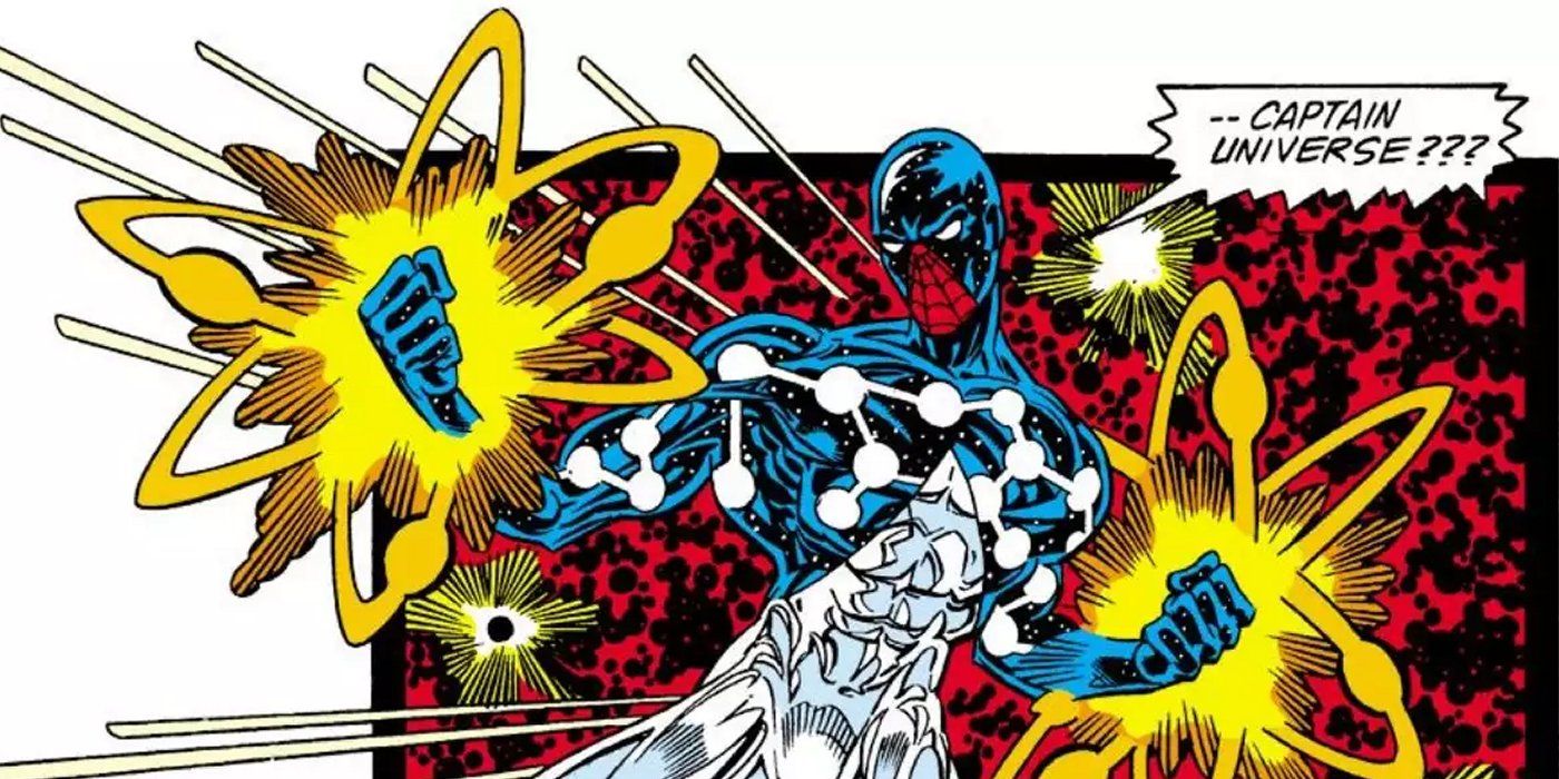 Captain Universe Spider-Man Peter Parker cosmic Uni-Power