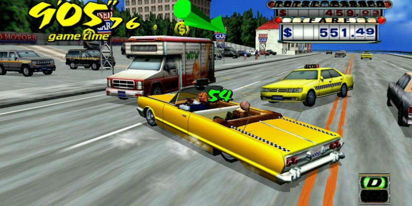 Crazy Taxi Sega Dreamcast arcade