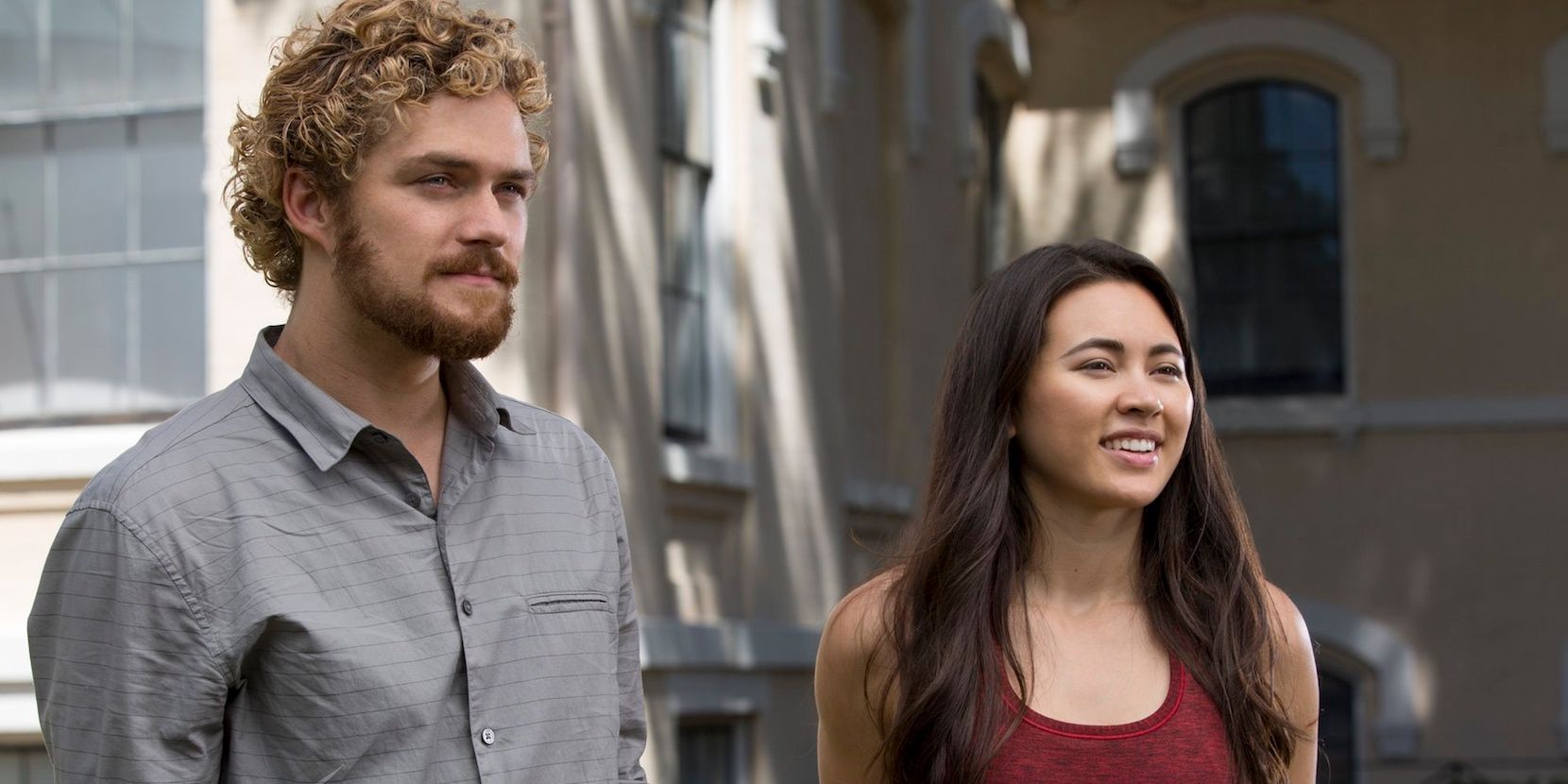Danny and Colleen at The Hand School in Iron Fist 1x10 Black Tiger Steals Heart