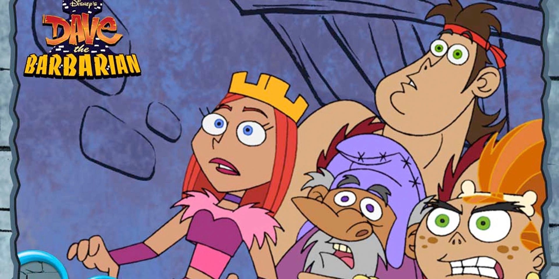 The characters of Dave the Barbarian