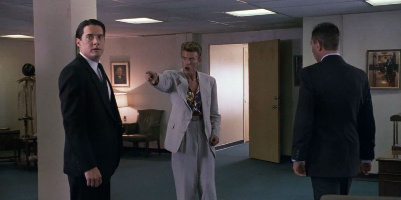 David Bowie dans le rôle de Phillip Jeffries Twin Peaks