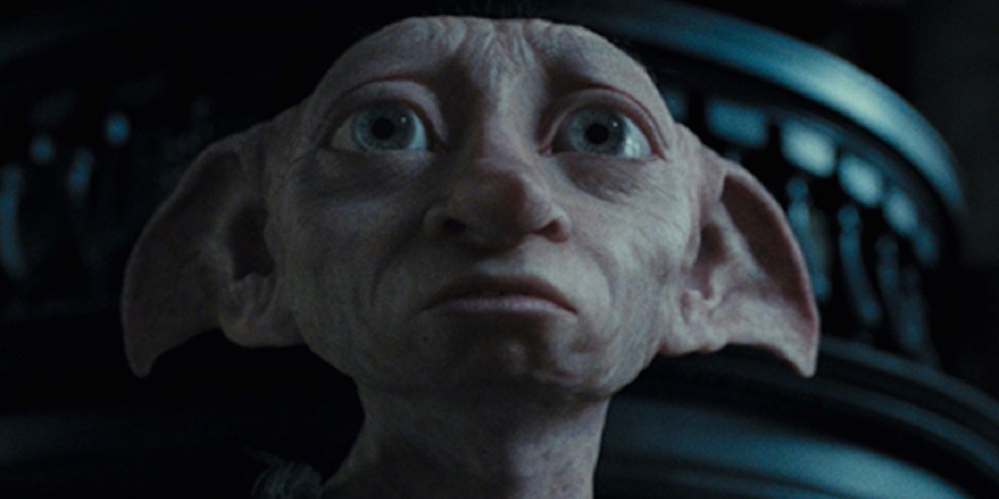 Dobby at Malfoy Manor in Deathyl Hallows Part 1