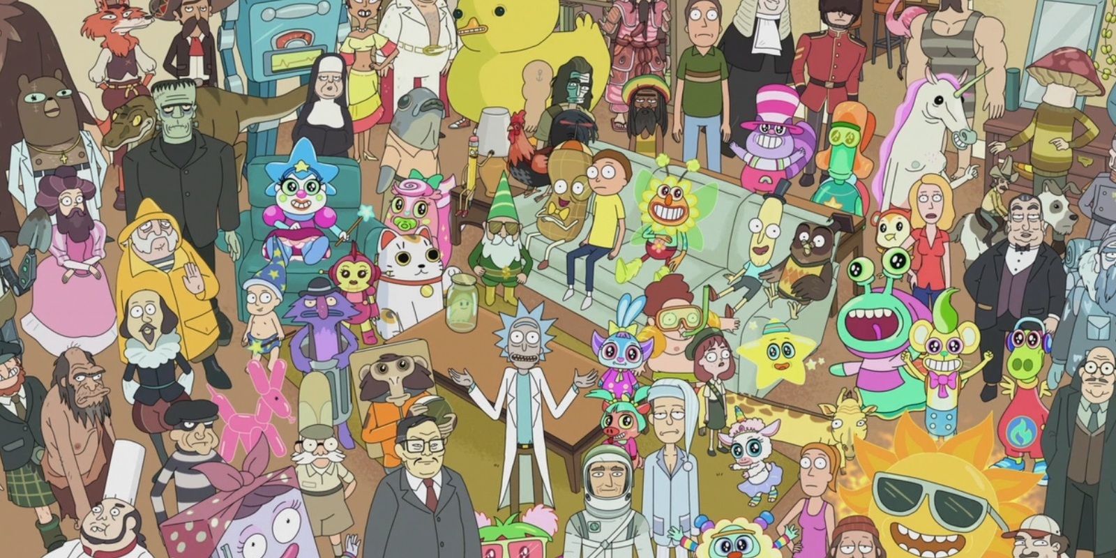 Featured Rick and Morty Party Guests