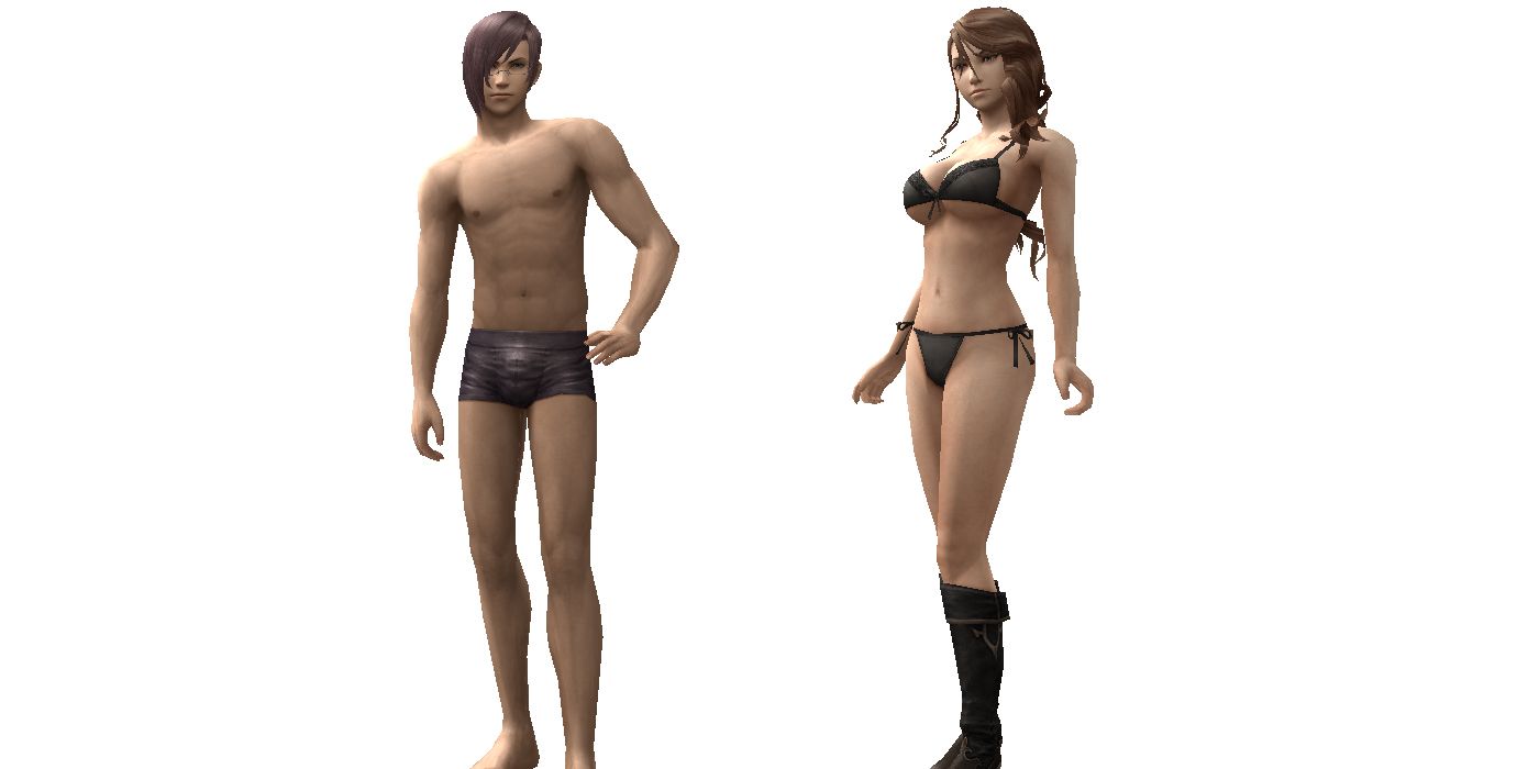 Final Fantasy Type 0 Removed Swimsuits