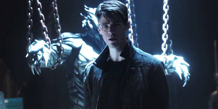 Grant Gustin as Savitar in The Flash