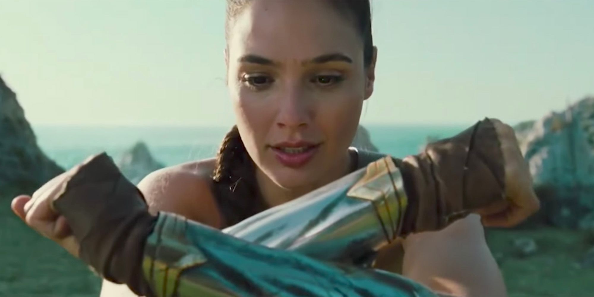 Gal Gadot in Wonder Woman - screen shot