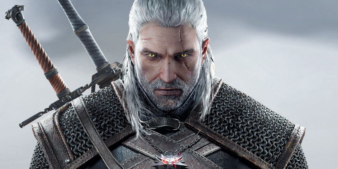 Geralt eyes Witcher
