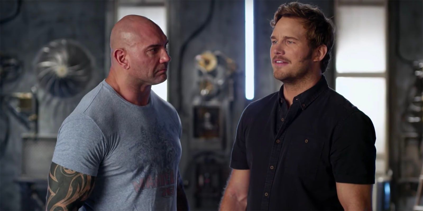 Guardians of the Galaxy Vol. 2 promo with Chris Pratt and Dave Bautista