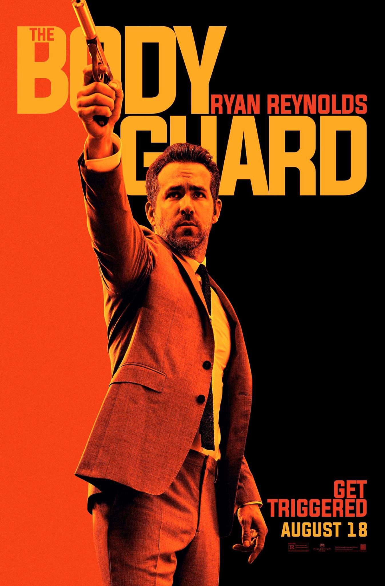 Hitmans Bodyguard Ryan Reynolds poster
