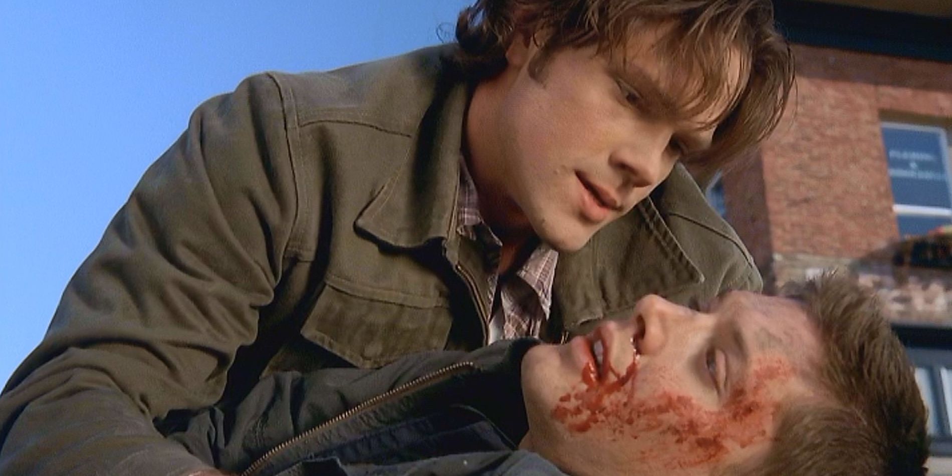 Sam shocked by Dean's death in Supernatural