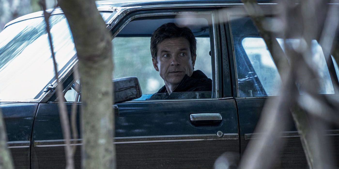 Jason Bateman as Marty Byrde riding a car in Ozark