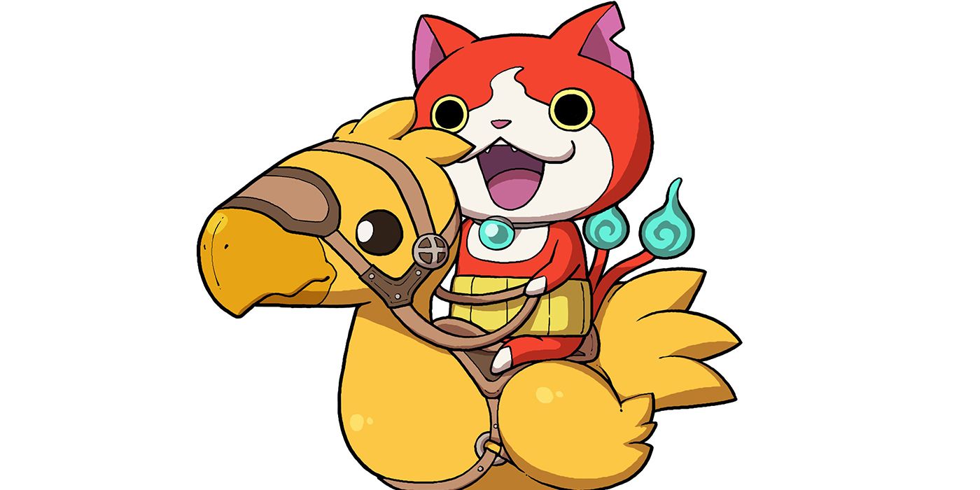 Jibanyan Chocobo Final Fantasy