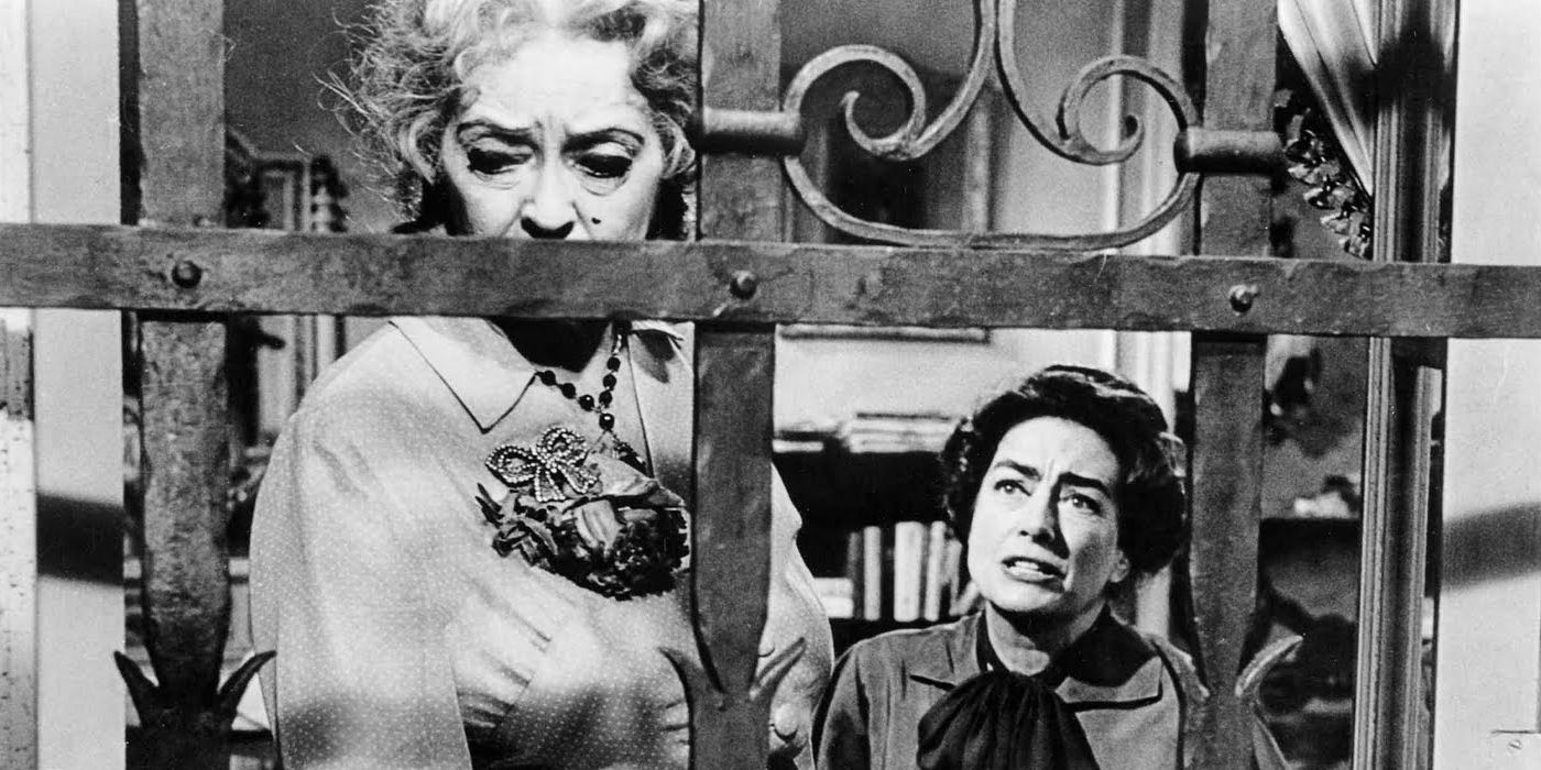 Joan Crawford and Bette Davis in What Ever Happened To Baby Jane