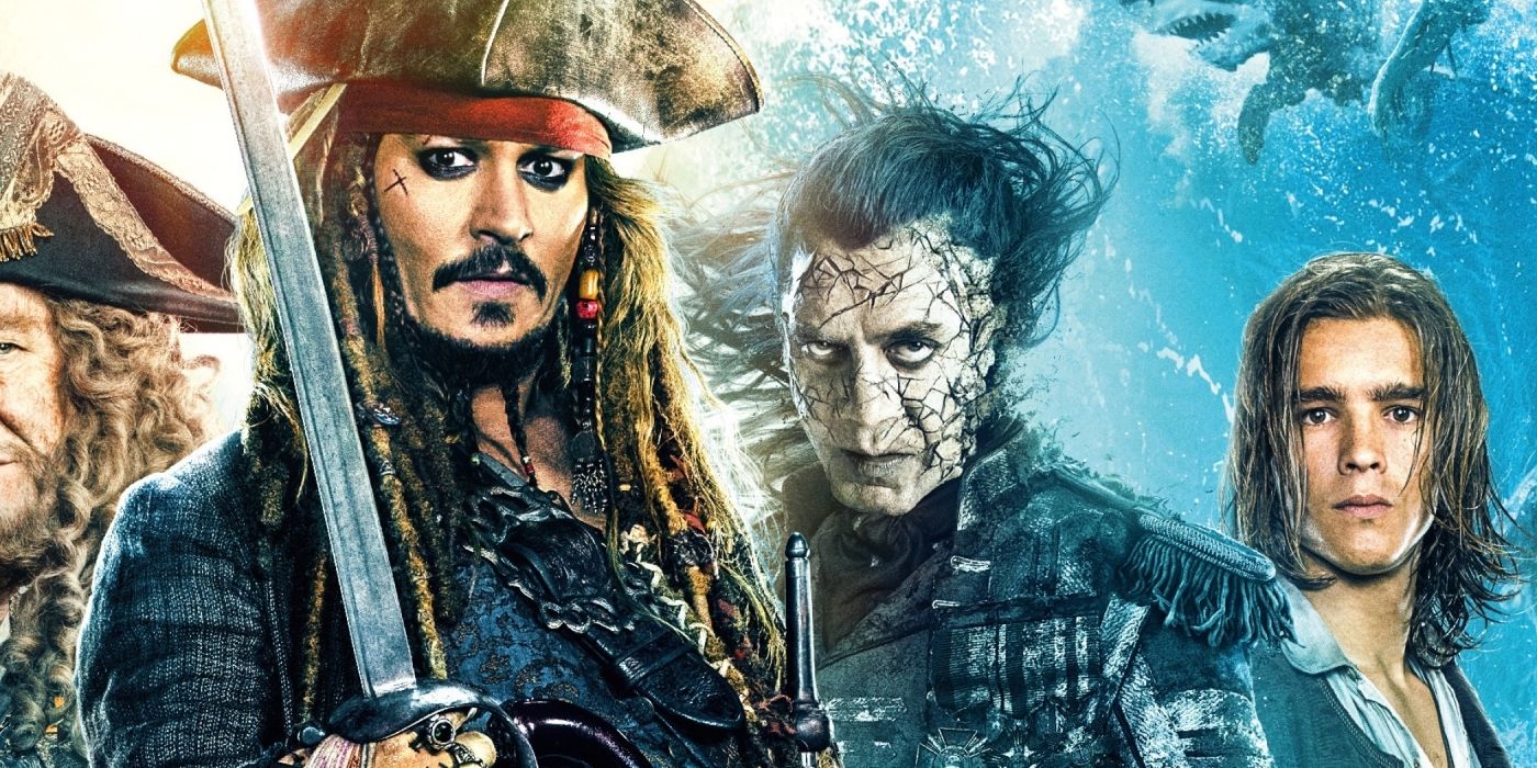Johnny Depp and Javier Bardem in Pirates of the Caribbean 5