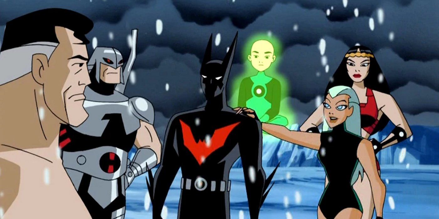 Justice League Unlimited JLU Batman Beyond Superman Big Barda Green Lantern