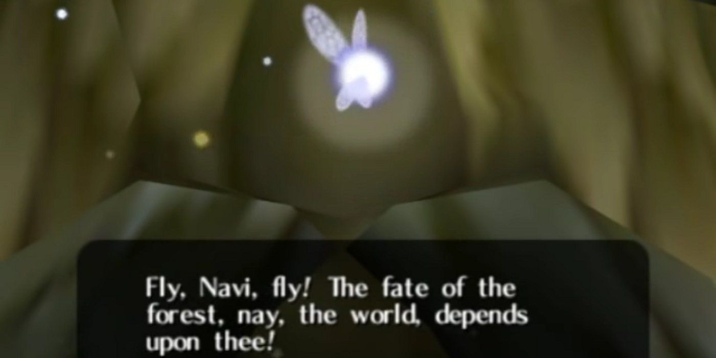 Legend of Zelda Ocarina of Time Navi