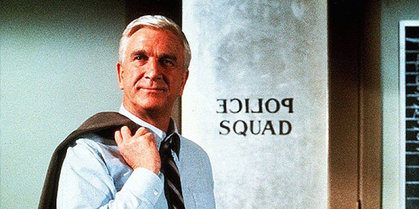 Leslie Neilson in Police Squad.