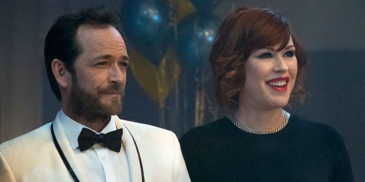 Luke Perry and Molly Ringwald Riverdale