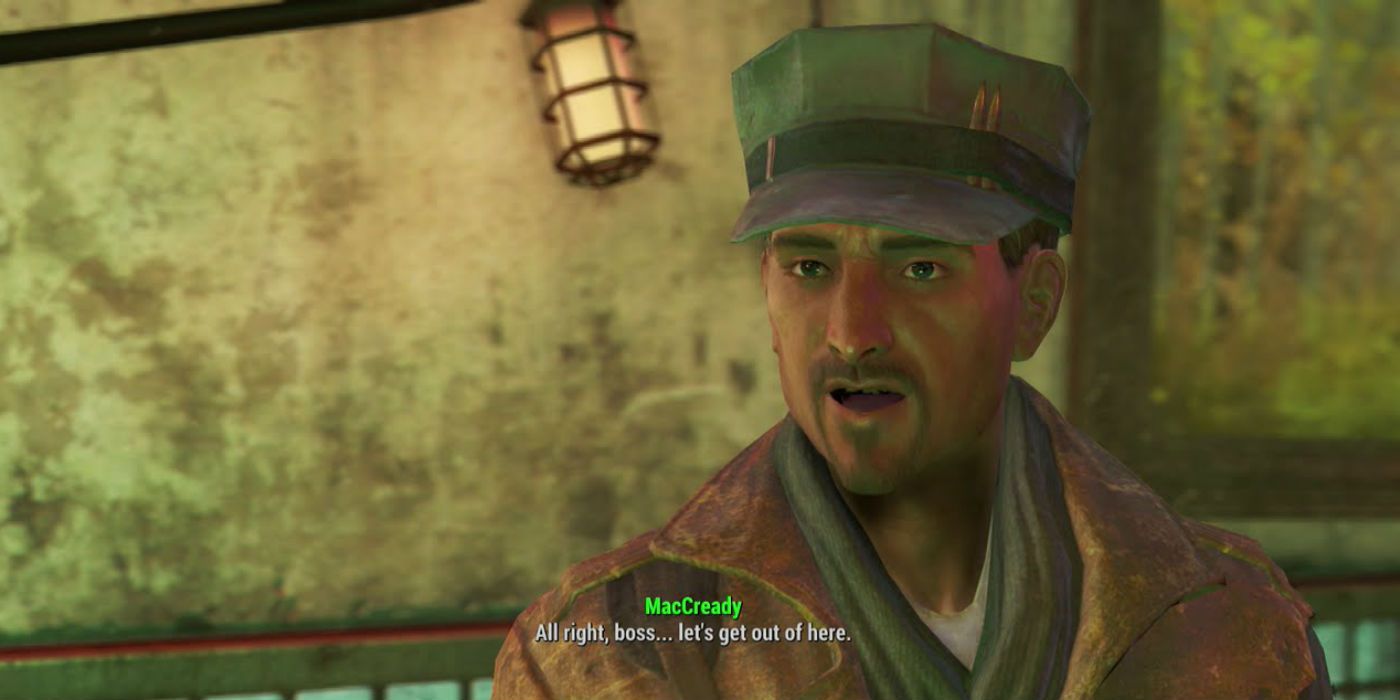 MacCready from Fallout 3 in Fallout 4