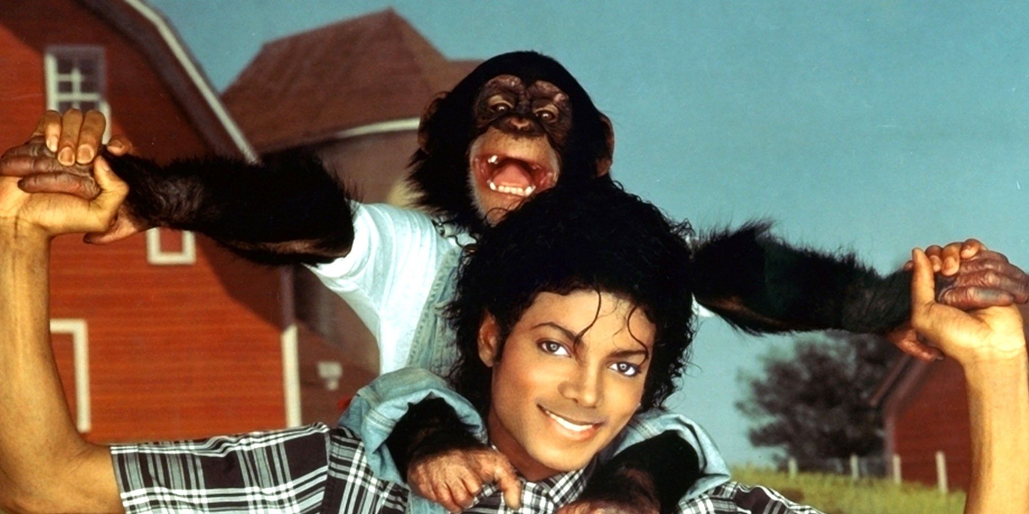 Michael Jackson and Bubbles