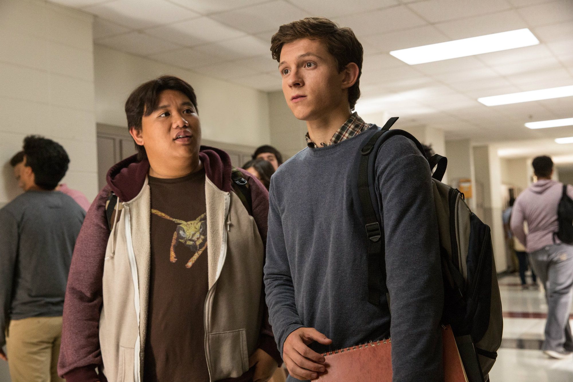 Ned Leeds and Peter Parker from Spider-Man: Homecoming