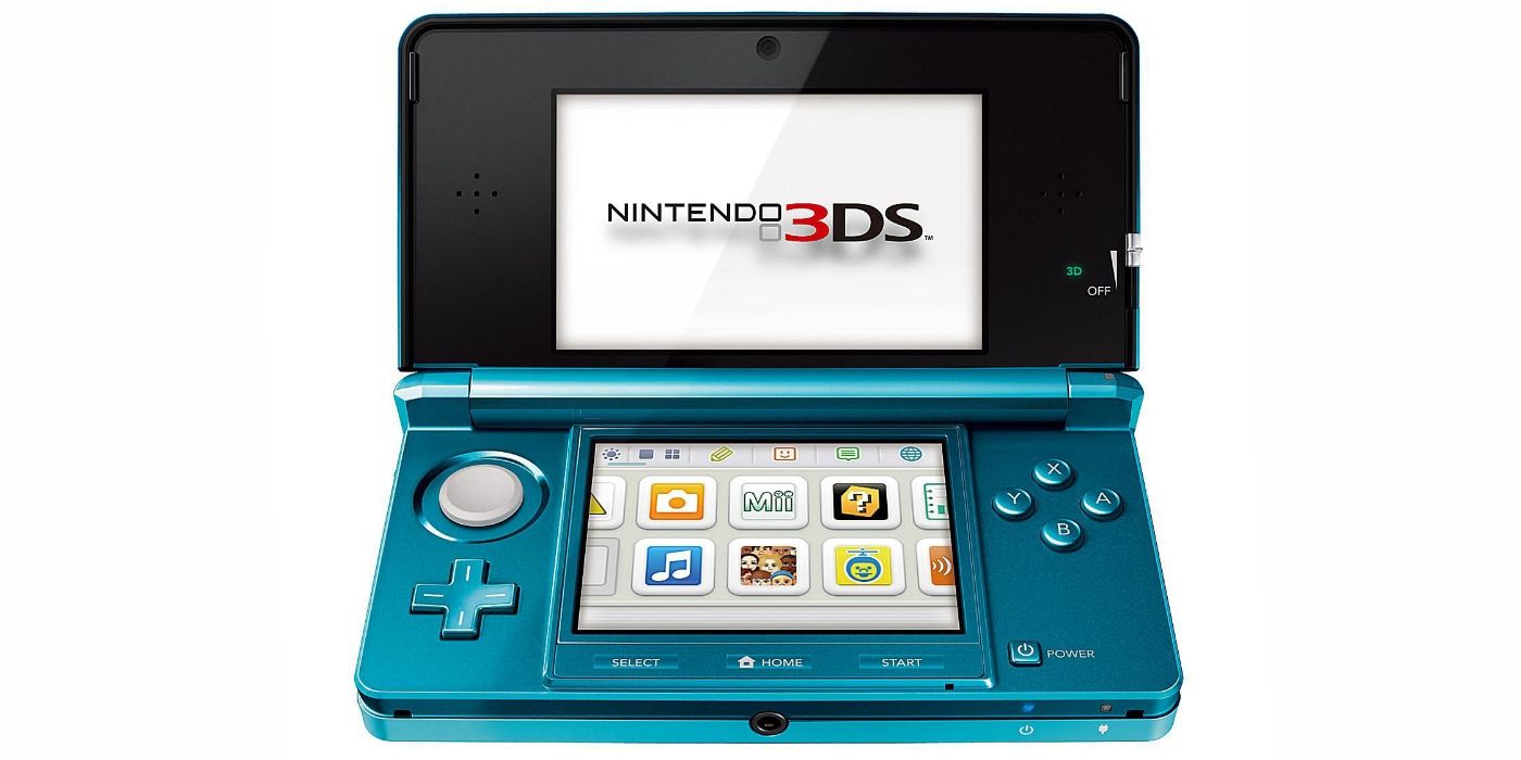 An image of the Teal Nintendo 3DS