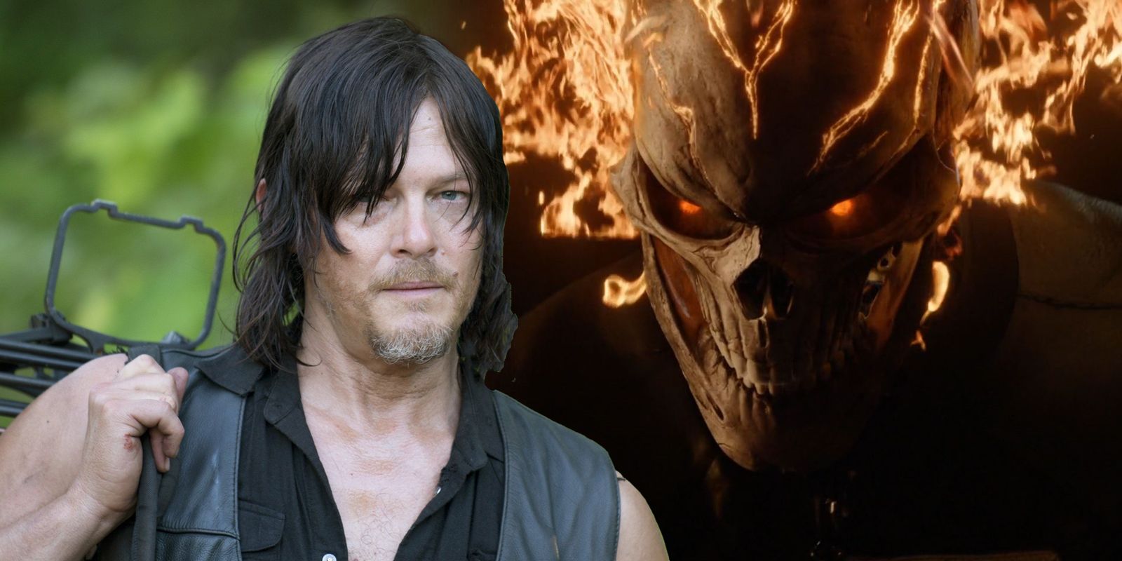 Norman Reedus fuels speculation he'll play Ghost Rider in MCU