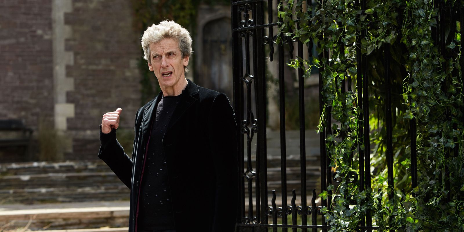 Peter Capaldi in Doctor Who Season 10 Knock Knock