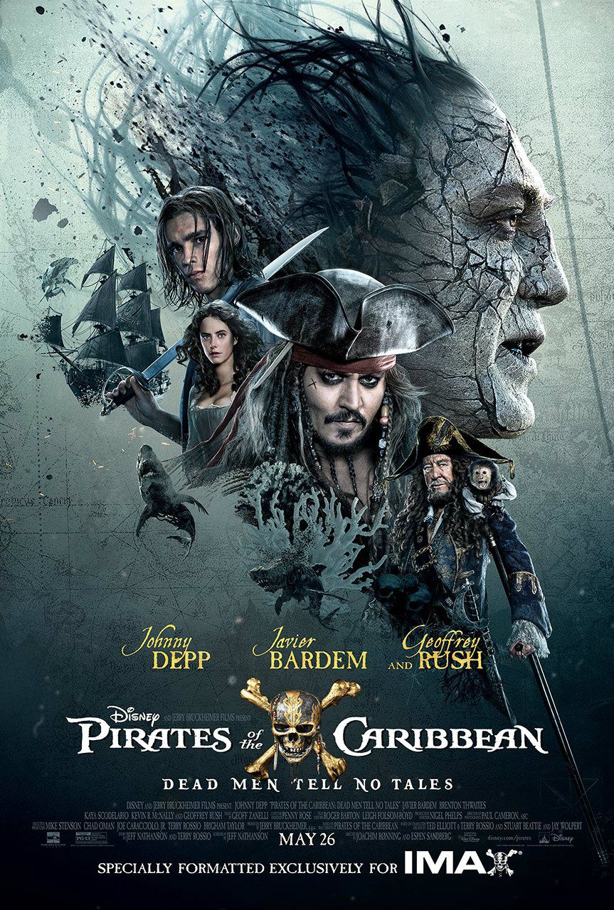 Pirates of the Caribbean Dead Men Tell No Tales IMAX Poster