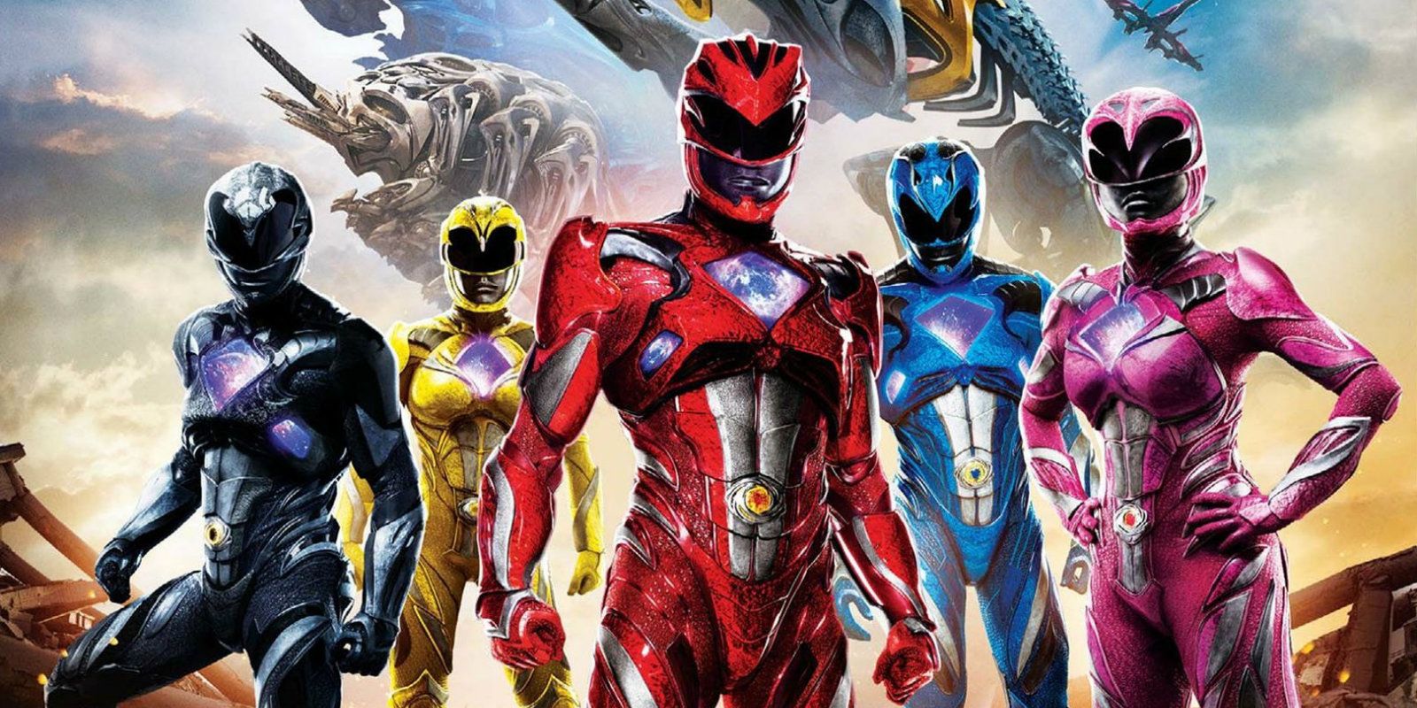 Power Rangers in the 2017 Movie 