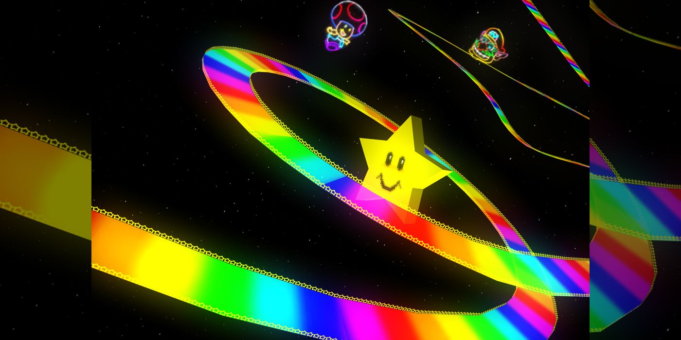 Rainbow Road N64 Mario Kart
