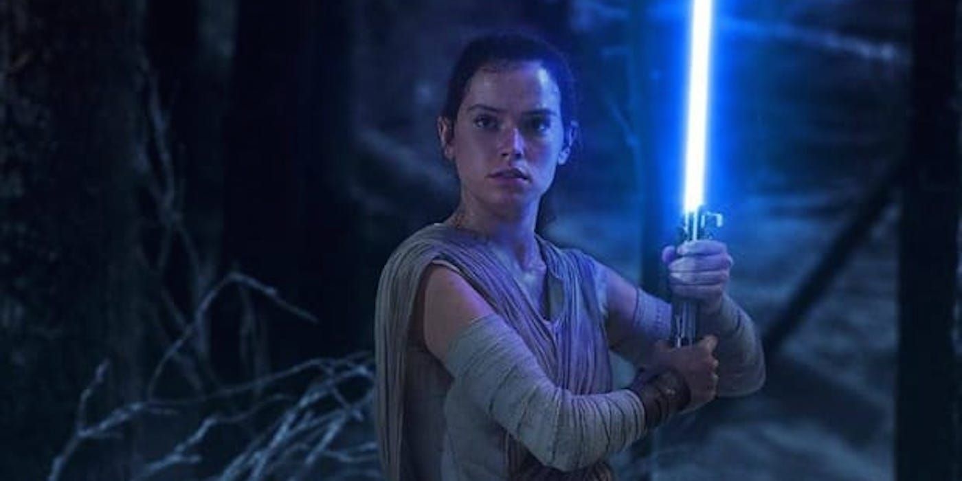 Rey-With-Anakin-Skywalker-Lightsaber-Star-Wars-The-Force-Awakens